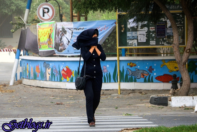 وزش باد شدید در پایتخت کشور عزیزمان ایران